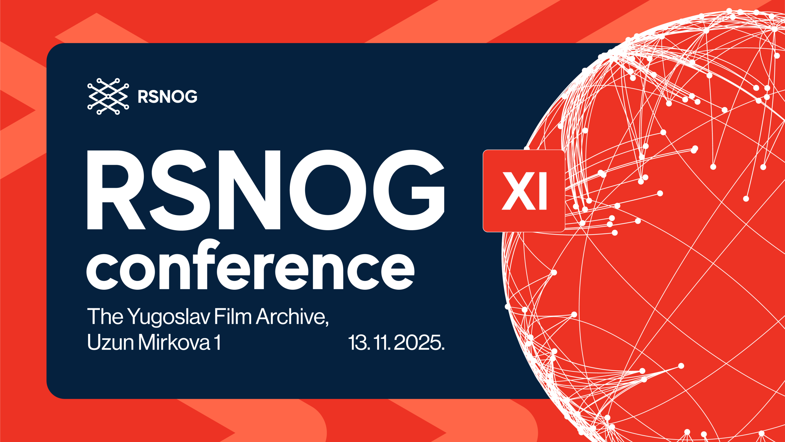 11th RSNOG Conference – November 13 at the Yugoslav Film Archive in Belgrade